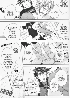 (Golden Blood 14) [C-dot (Wanoho)] ...and Love! (JoJo's Bizarre Adventure) [English] {Wayward Heart Scans} - page 10