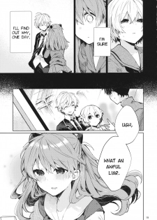 (C97) [Tayanumaya (Tanuma)] Soshite Usotsuki wa Koi o Shiru | And so, the Liar Learns Love (Neon Genesis Evangelion) [English] [TyroLuuki] - page 20