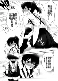 (C89) [Blue Garnet (Serizawa Katsumi)] Choukyou Senkan (Kantai Collection -KanColle-) [Chinese] [不咕鸟汉化组] - page 8