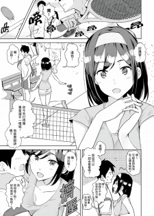 [Sanku] Kareshi no Tonari de Itte miru?~ Joshidaisei Hame rare Sports Gym | 在男友身邊高潮看看如何？女大生在健身房裡被幹爆 [Chinese] - page 2