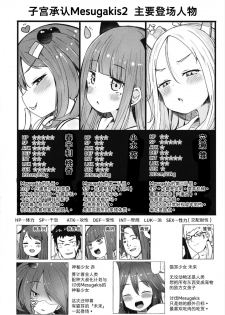 [Menteisho (Menteiyakuna)] Shikyuu Shounin Mesugakis 2 [Chinese] [Digital] - page 9