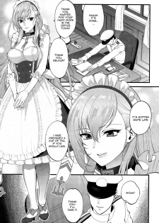 (Akihabara Chou Doujinsai) [SKK (Syoukaki)] Maid no Tashinami - Discretion of the maid (Azur Lane) [English] [Ennui] - page 2