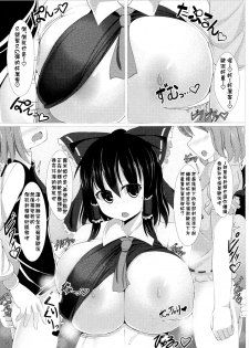 (C90) [Shiroi Famicon (Facominn)] Sakuen no Miko (Touhou Project) [Chinese] [Kokodone 个人汉化] - page 17