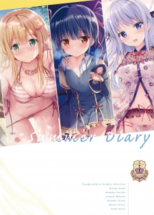 (Akihabara Chou Doujinsai) [TwinBox (Hanahanamaki, Sousouman)] Summer Diary [Decensored] - page 2