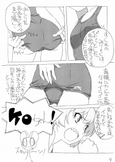 (C88) [Pokopii (Poyoyon Rock)] Minna Sukumizu no Onyanoko no Chou Usui Hon nano 4 (Cardcaptor Sakura) - page 9