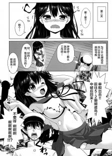 (C87) [Noritama-gozen (Noritama)] Ijiwaruna Teitoku to Yuuutsuna Ushio (Kantai Collection -KanColle-) [Chinese] [靴下汉化组] - page 6