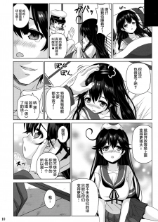 (C87) [Noritama-gozen (Noritama)] Ijiwaruna Teitoku to Yuuutsuna Ushio (Kantai Collection -KanColle-) [Chinese] [靴下汉化组] - page 10