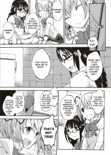 (C81) [flowerchildUEDA (flowerchildUEDA)] Confession - Yuuki o dashite Hajimete no Kokuhaku - (Puella Magi Madoka Magica) [English] [Chads no Teikoku] - page 4