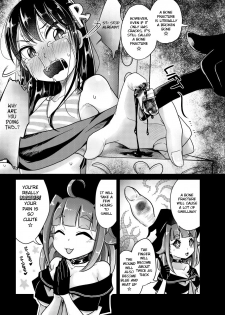 [Dennou Chocolate (AwA)] Ryona zukan ~ yubi seme gankyuu seme ~ [English] [PervyLyra] [Digital] - page 9