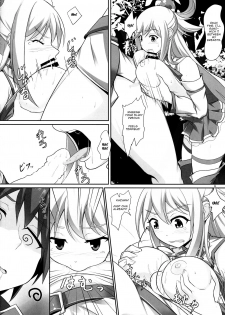 (C92) [Seven deadly sins (homu)] Mizu no Megami-sama no Junan | A Water Goddess's Suffering (Kono Subarashii Sekai ni Syukufuku o!) [English] {Doujins.com} - page 12