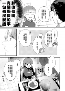 [Kei Saite] Watashiha Okazusenpai ni Taberaretai [我想被作为遐想对象的前辈吃掉][02话][紫色水母汉化] - page 5