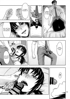 (C96) [AZASUKE WIND (AZASUKE)] Honeoridoku - I can't use my hands (Black Lagoon) [English] [Nisor] - page 12