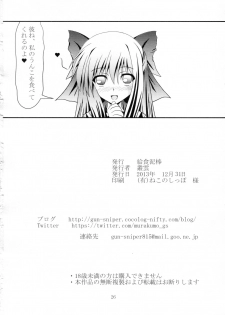 (C85) [Kyuushoku Dorobou (Murakumo)] RESUMPTION 3 - page 25