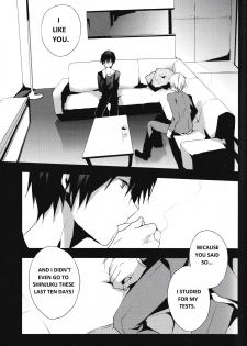 [Yinghua (sinba)] Yon Ekikan Renai | Fourth Station Romance (Durarara!!) [English] {kittycatkyla23} - page 10