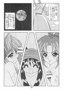 (C55) [Geiwamiwosukuu!! (Karura Syou, Tachi Tsubaki)] KOTOBUKI (Cardcaptor Sakura, Saber Marionette J) - page 36