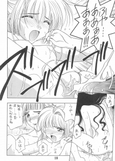 (C55) [Geiwamiwosukuu!! (Karura Syou, Tachi Tsubaki)] KOTOBUKI (Cardcaptor Sakura, Saber Marionette J) - page 20
