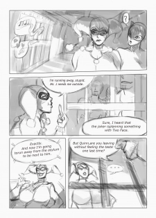 [NOVICE KING] Catwoman and Quinn doujin sketch (Batman) [English] - page 4