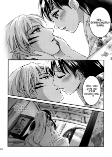 (HaruCC23) [Kasha (Umezo)] Koi Urara -Ge- | Beautiful Love -Bottom- (Inuyasha) [English] [EHCove] - page 24