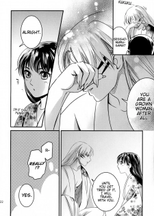 (HaruCC23) [Kasha (Umezo)] Koi Urara -Ge- | Beautiful Love -Bottom- (Inuyasha) [English] [EHCove] - page 22