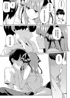 (C97) [Bad Mushrooms (Chicke III, 4why)] Nibun no Yuudou (Gotoubun no Hanayome) [Chinese] [不可视汉化] - page 21