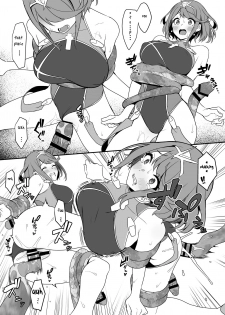 [Pony Farm (Bonnie)] Second Book of Xenoblade Chronicles 2 Doodles (Xenoblade Chronicles 2) [Digital] [English] (RookieDreamsScanlation) - page 3