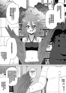 (C88) [Kamepotel (Izuki Jirou)] Harpy ga Tonari ni Iru Nichijou (Monster Musume no Iru Nichijou) [Chinese] [无人之境×新桥月白日语社] - page 3