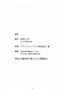 [Chavo Bantam (Torao)] Game de Maketa Haraise ni Mechakucha ni Shite Yatta. (Itai no wa Iya nano de Bougyoryoku ni Kyokufuri Shitai to Omoimasu.) - page 13