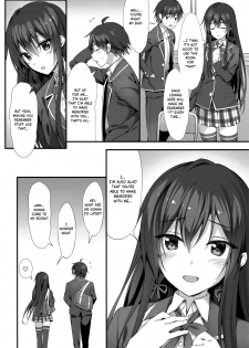 (C95) [P:P (Oryou)] Yukinon Gentei 3 (Yahari Ore no Seishun Love Come wa Machigatteiru.) [English] [obsoletezero] - page 10