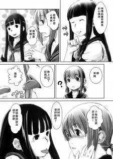 (C76) [Yubisaki Studio (Hidari Kagetora)] Les Chuu Life 2nd Lesson [Chinese][矢来夏洛个人汉化] - page 8