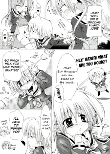 [B-CREWS (Karen Kyuu, Shido Mayuru)] Hayate ni Milk o (Hayate no Gotoku!) [English] [Mongolfier] - page 10