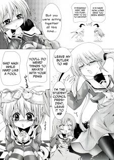 [B-CREWS (Karen Kyuu, Shido Mayuru)] Hayate ni Milk o (Hayate no Gotoku!) [English] [Mongolfier] - page 8