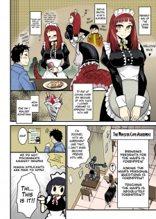 [Kuroshiki] Mon Cafe Yori Ai o Kominute | With Love, the Monster Cafe (Bessatsu Comic Unreal Monster Musume Paradise Vol. 4) [English] [Colorized] [Decensored] [Digital] - page 18