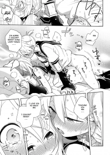 (Kagamine Kotoha!) [Wonderland (Suzumi)] Issho no Ofuton de Nenai to Derarenai Heya [Seijin Mukai] (VOCALOID) [English] - page 18