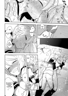 (Kagamine Kotoha!) [Wonderland (Suzumi)] Issho no Ofuton de Nenai to Derarenai Heya [Seijin Mukai] (VOCALOID) [English] - page 25