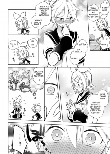 (Kagamine Kotoha!) [Wonderland (Suzumi)] Issho no Ofuton de Nenai to Derarenai Heya [Seijin Mukai] (VOCALOID) [English] - page 27