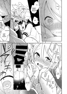 (Kagamine Kotoha!) [Wonderland (Suzumi)] Issho no Ofuton de Nenai to Derarenai Heya [Seijin Mukai] (VOCALOID) [English] - page 16