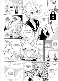 (Kagamine Kotoha!) [Wonderland (Suzumi)] Issho no Ofuton de Nenai to Derarenai Heya [Seijin Mukai] (VOCALOID) [English] - page 3
