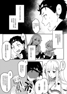 [Rin*] Emilia-tan, Yaranai ka? (Re:Zero kara Hajimeru Isekai Seikatsu) [Chinese] [WTM直接汉化] [Digital] - page 4