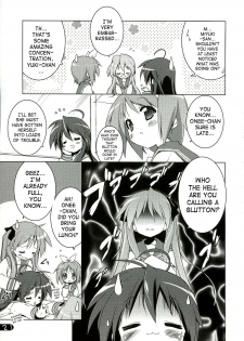 (C72) [Uropyon (Urotan)] Cream Cornet Shoukougun (Lucky Star) [English] [Decensored] - page 20