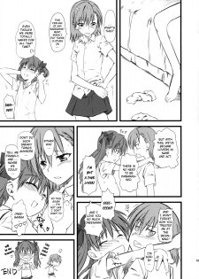 (COMIC1☆3) [Hi-PER PINCH (clover)] Oneesama! Oneesama! Oneesamaaaaa!!! (Toaru Majutsu no Index) [English] [biribiri] - page 40