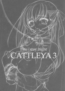 (C67) [Yakan Hikou (Inoue Tommy)] CATTLEYA 3 (Fate/stay night) - page 2