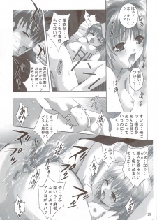 (CR34) [STUDIO BIG-X (Arino Hiroshi)] H Senjou no Aria (Onegai Twins) - page 24