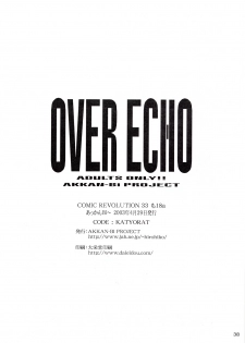 (CR33) [Akkan-Bi Project (Hirohiko Yanagi)] Over Echo (Overman King Gainer) - page 36