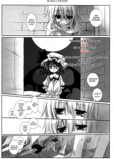 (Reitaisai 6) [CHRONOLOG, Rengaworks (Sakurazawa Izumi)] Scarlet Fatalism (Touhou Project) [English] [SaHa] [Incomplete] - page 4