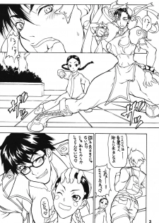 (C70) [MAJIMADOU (Makoto Shimadou, Matou)] Butaharu (Street Fighter) - page 3
