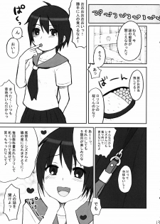 (C68) [Shounen Byoukan (Kanno Izuka)] Binkan Dengeki Channel (Bokusatsu Tenshi Dokuro-chan, Kino no Tabi) - page 12