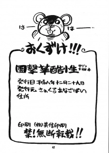 [Anago Pie] Seikoku Kagekidan (Sakura Taisen) - page 41