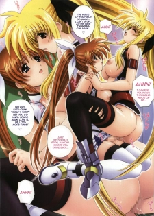 (C74) [Kamogawaya (Kamogawa Tanuki)] Nineteens NxF (Mahou Shoujo Lyrical Nanoha) [English] [Hentai-Translate] - page 16