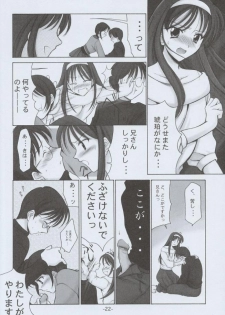 (C60) [BLACK ANGEL (REN)] Memai (Tsukihime) - page 21