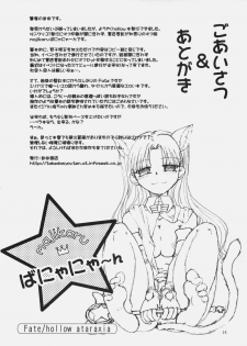 [Takeda Syouten (Takeda Sora)] Magical Bunny Nyan (Fate/hollow ataraxia) - page 13